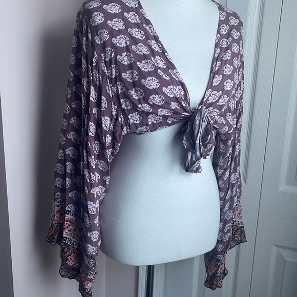 Surf Gypsy Boho Crop Top - Picture 2 of 4